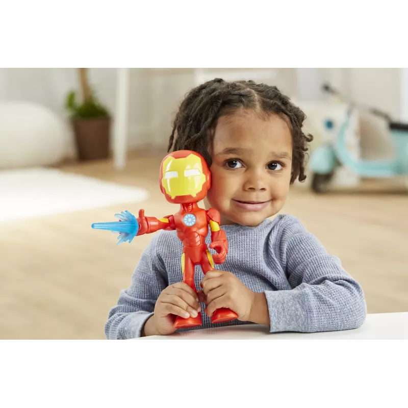 Marvel Spidey and His Amazing Friends Supersized Iron Man, 3 yr(s), Marvel, Red, Yellow