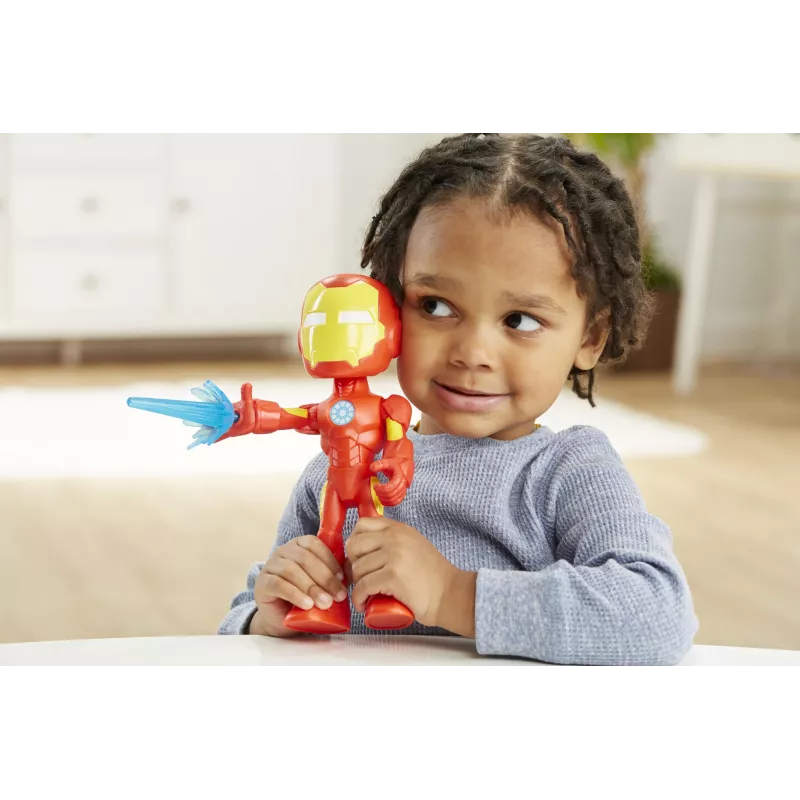 Marvel Spidey and His Amazing Friends Supersized Iron Man, 3 yr(s), Marvel, Red, Yellow