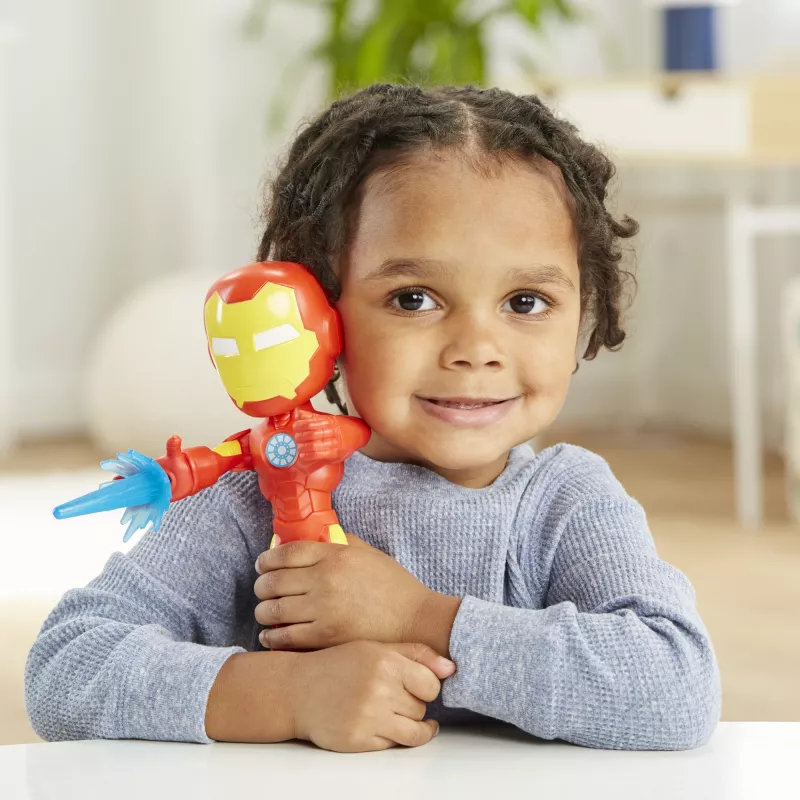 Marvel Spidey and His Amazing Friends Supersized Iron Man, 3 yr(s), Marvel, Red, Yellow