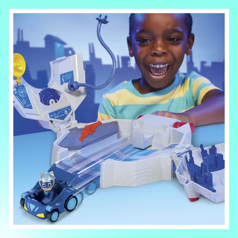 Toy playset HASBRO PJ Masks F78205L0 — Action/Adventure set, recommended age 3+; colours: blue, red, white
