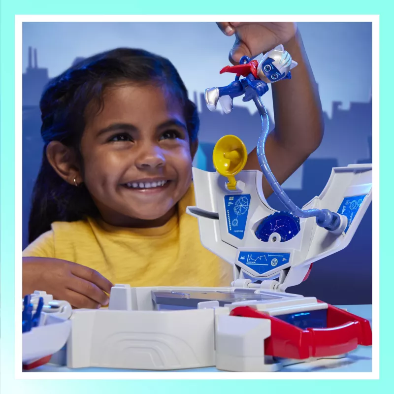 Toy playset HASBRO PJ Masks F78205L0 — Action/Adventure set, recommended age 3+; colours: blue, red, white