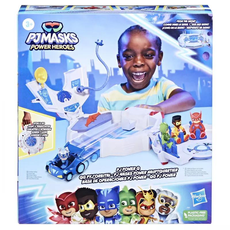 Toy playset HASBRO PJ Masks F78205L0 — Action/Adventure set, recommended age 3+; colours: blue, red, white