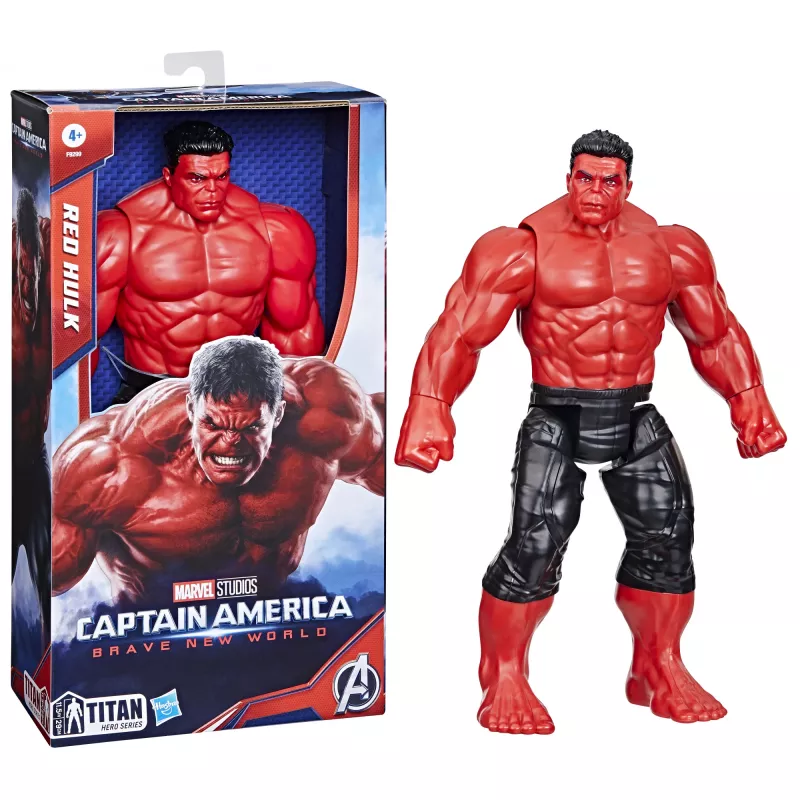 Action figure AVENGERS Captain America Deluxe Movie Titan Figure, 30 cm height