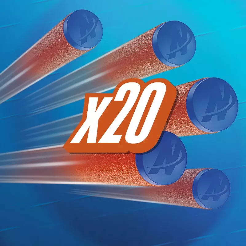 Refill Nerf N Series N1-Darts 20x Blue Orange F8640