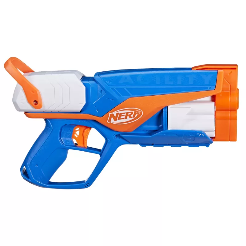 Toy blaster NERF N Series Agility Blue Orange White 8 years