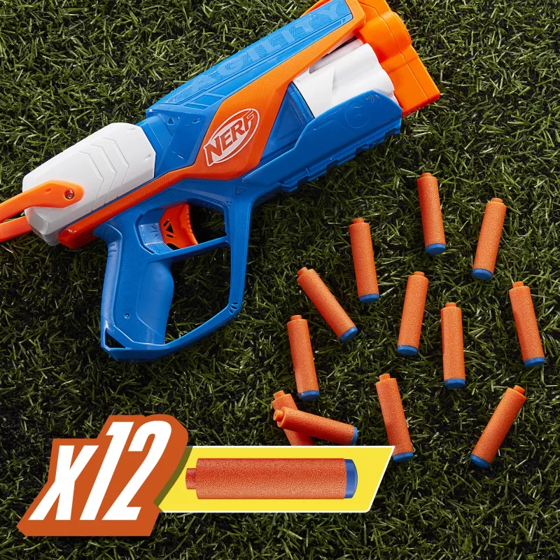 Toy blaster NERF N Series Agility Blue Orange White 8 years