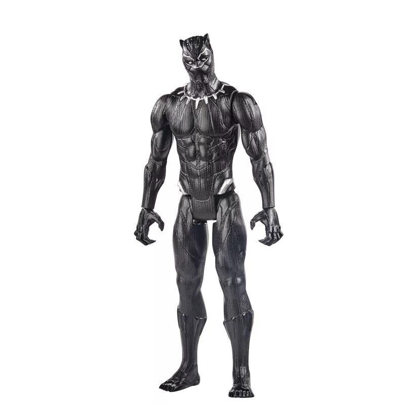 Marvel Avengers Titan Hero Black Panther Figure, 4 yr(s), Multicolour, Plastic