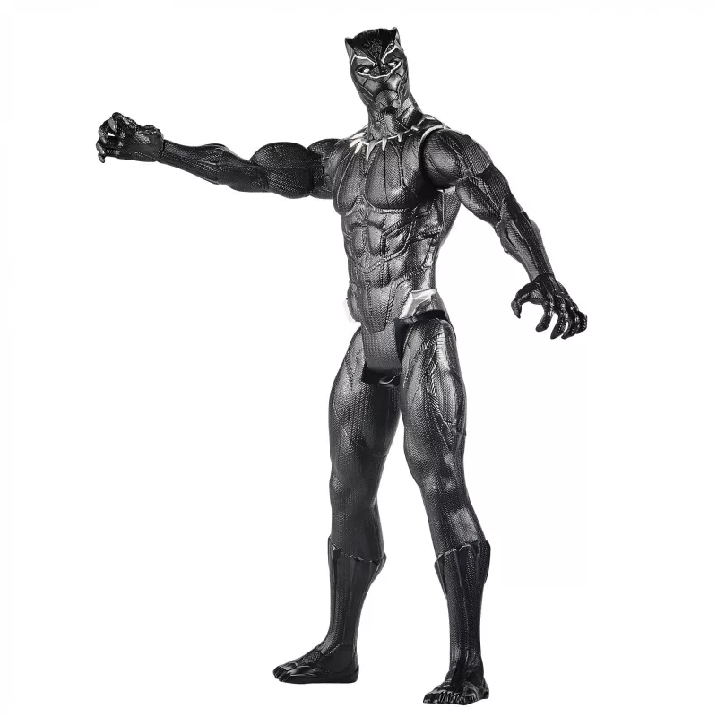Marvel Avengers Titan Hero Black Panther Figure, 4 yr(s), Multicolour, Plastic