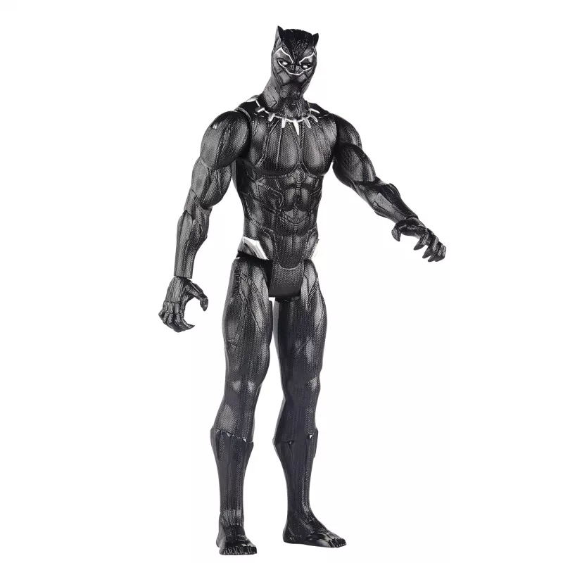 Marvel Avengers Titan Hero Black Panther Figure, 4 yr(s), Multicolour, Plastic