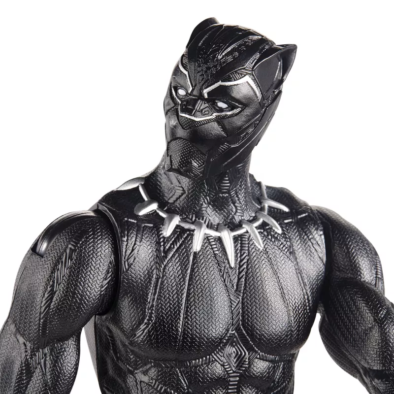 Marvel Avengers Titan Hero Black Panther Figure, 4 yr(s), Multicolour, Plastic