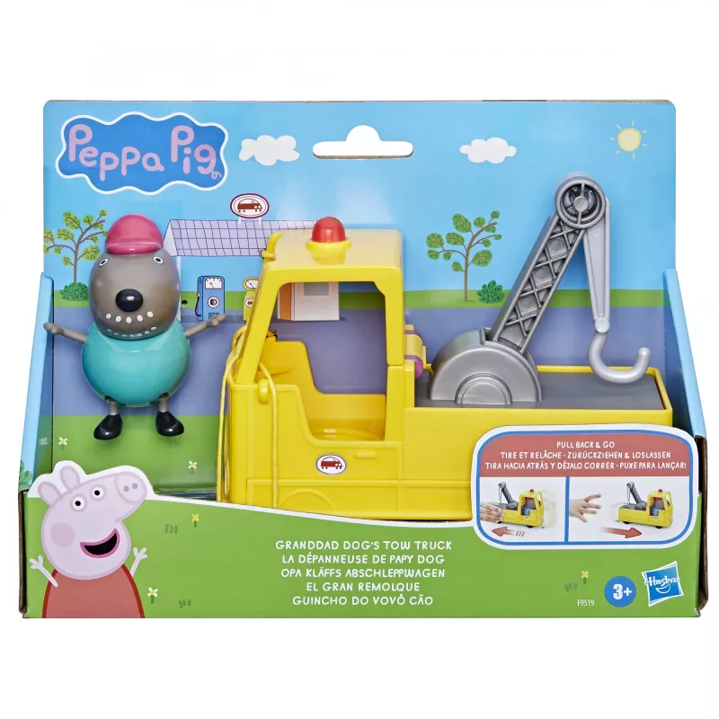 Tow truck Peppa Pig F9519 Multicolour Preschool Toy for 3 Years and Up