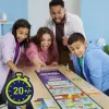 Monopoly Knockout Family Party Game, Quick-Playing Board Games for Ages 8+, 2-8 Players, 20 Mins.