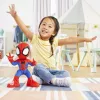 Marvel Spidey and His Amazing Friends Dance 'N Crawl Spidey, Interactive Plush Toy with Music & Sounds