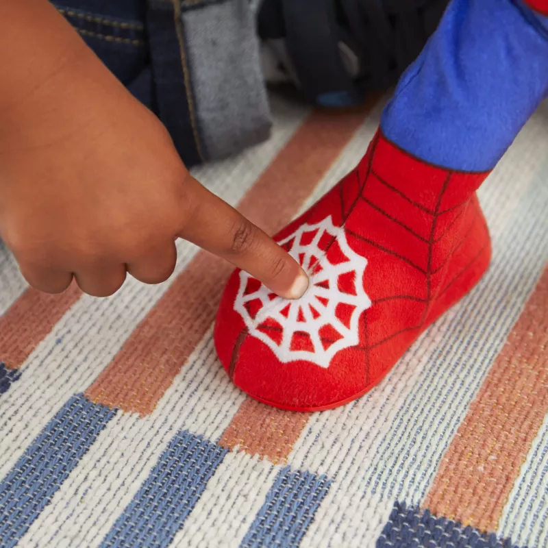 Marvel Spidey and His Amazing Friends Dance 'N Crawl Spidey, Interactive Plush Toy with Music & Sounds