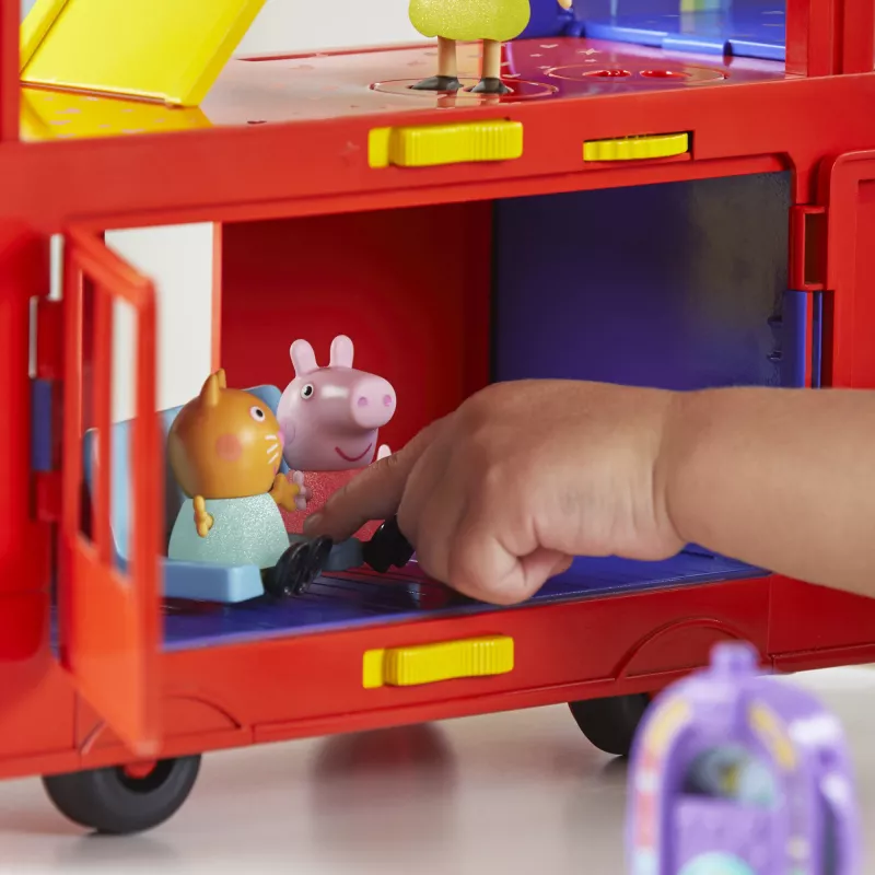 Peppa Pig 2-in-1 Party Bus, Action/Adventure, 3 yr(s), Multicolour, Plastic