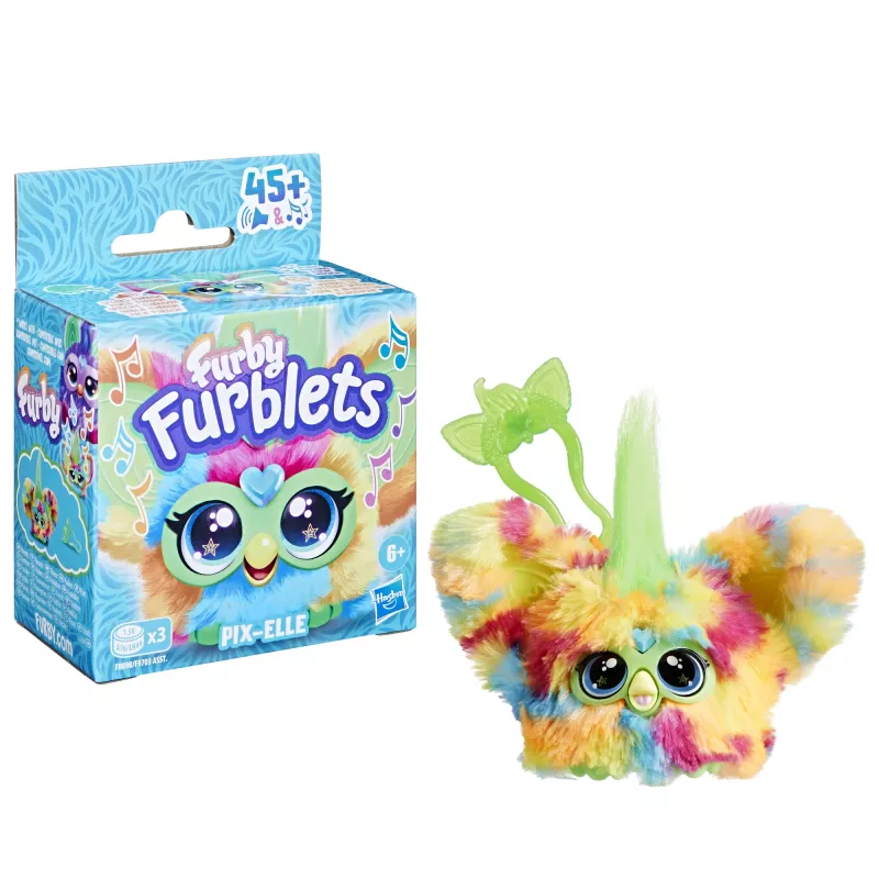 Furby Furblet Pix-Elle, Cartoon character, 6 yr(s), Interactive, Sounding, A76