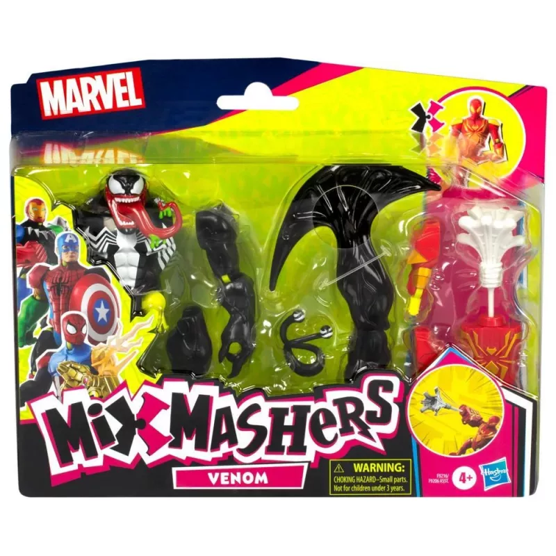 Marvel MixMashers Spider-Man Venom Mix-&-Match, 4 yr(s), Multicolour