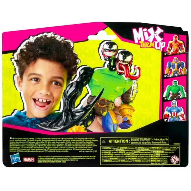 Marvel MixMashers Spider-Man Venom Mix-&-Match, 4 yr(s), Multicolour