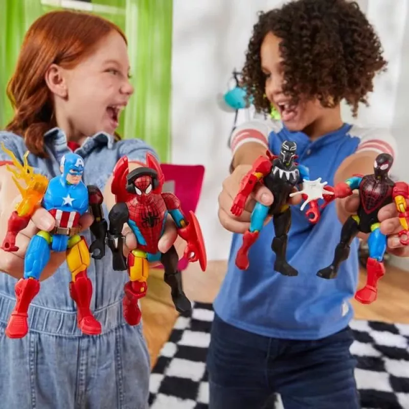 Marvel MixMashers Miles Morales Spider-Man Mix-And-Match, 4 yr(s), Multicolour