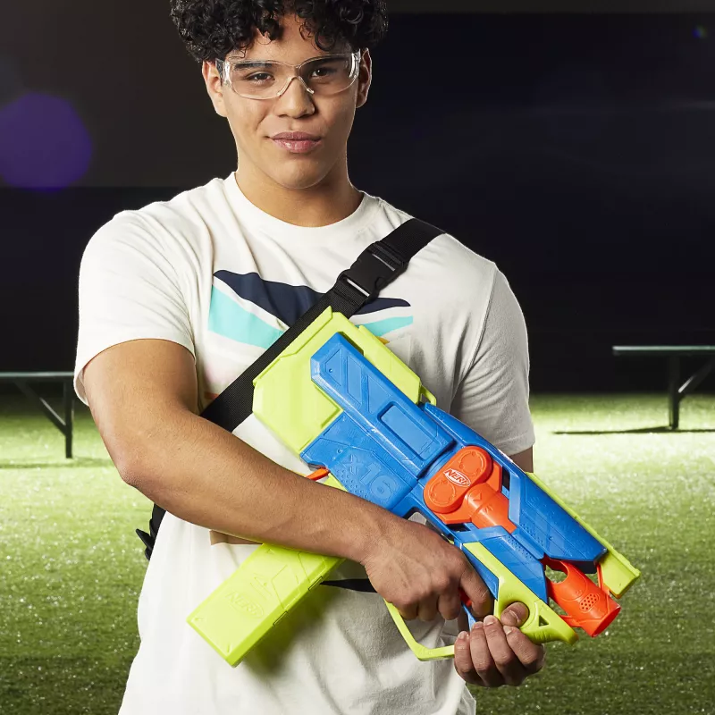 Toy blaster Nerf N Series Sprinter F8625 Blue Green Orange