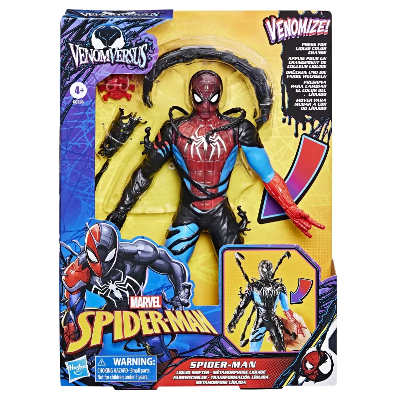 Marvel Spider-Man VenomVersus Spider-Man, 4 yr(s), Black, Blue, Red