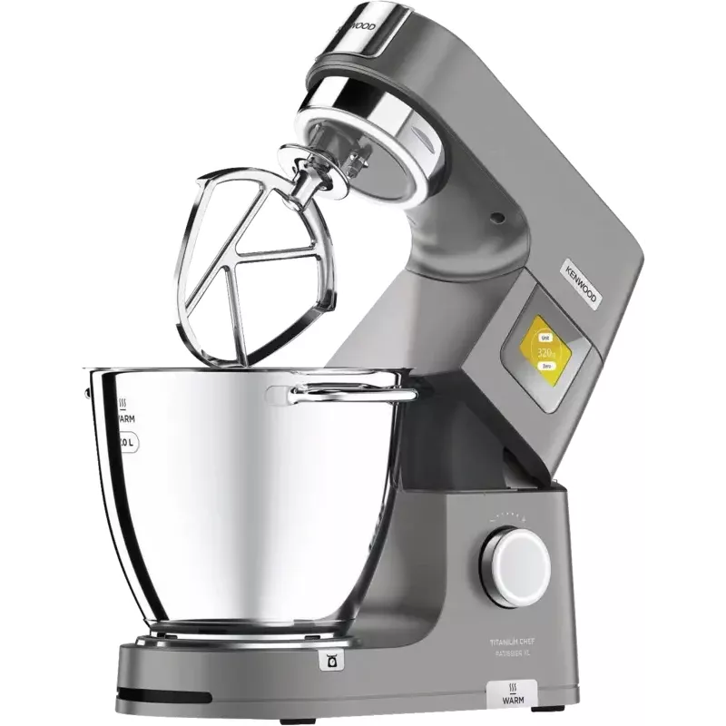 Food processor Kenwood KWL90.164SI — 1400 W, 7 L stainless steel bowl, silver, built-in scales