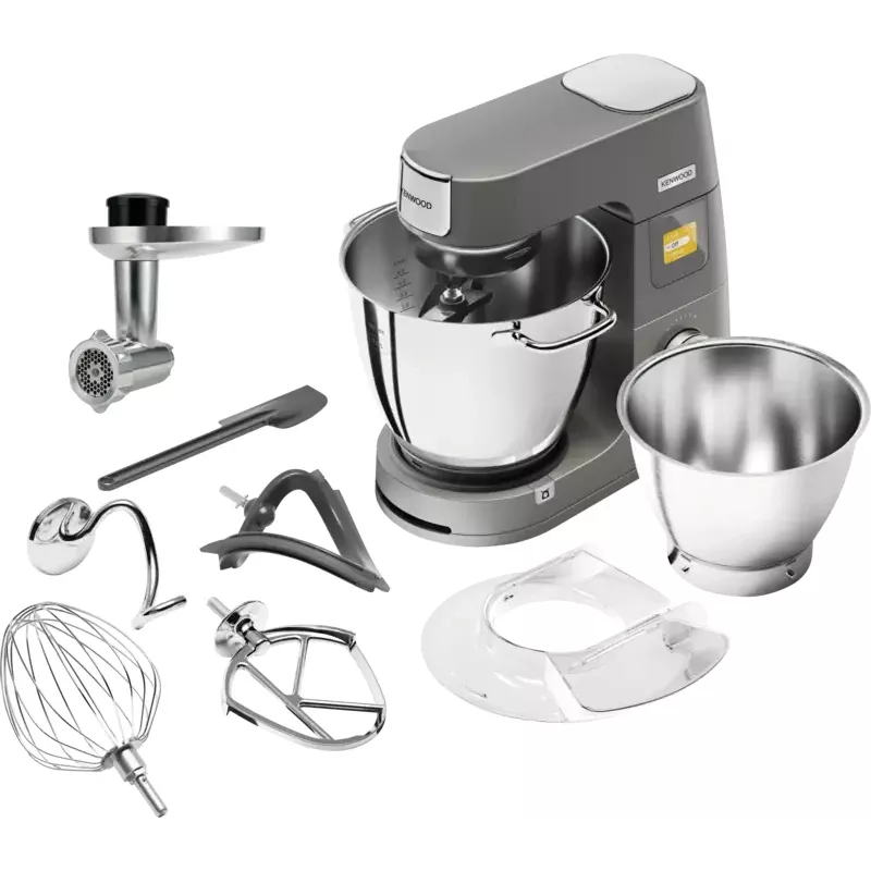 Food processor Kenwood KWL90.164SI — 1400 W, 7 L stainless steel bowl, silver, built-in scales