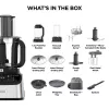 Kenwood FDM73.850SS food processor 1000 W 3 L Grey Built-in scales