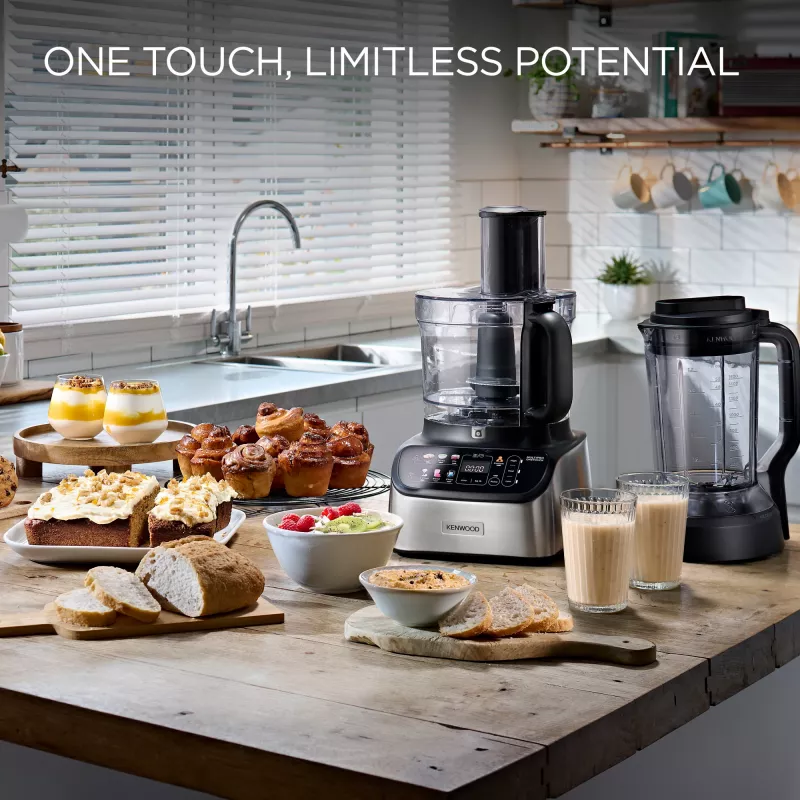 Kenwood FDM73.850SS food processor 1000 W 3 L Grey Built-in scales