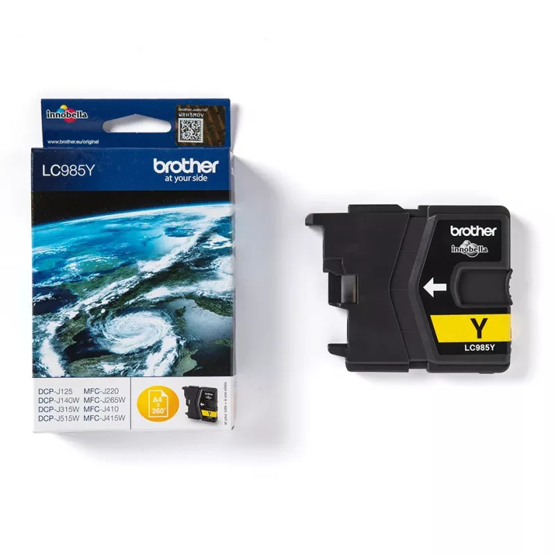 Brother LC985YBP ink cartridge 1 pc(s) Original Yellow