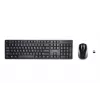 Kensington Pro Fit keyboard Mouse included Office RF Wireless QWERTY Italian Black