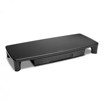Kensington SmartFit Monitor Stand with Drawer, Freestanding, 15 kg, 76.2 cm (30 inch), Height adjustment, Black