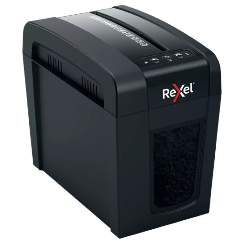 Rexel Secure X6-SL Whisper-Shred Cross Cut Paper Shredder P4