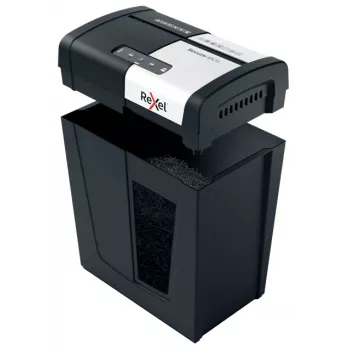 Rexel Secure MC6 Whisper-Shred Micro Cut Paper Shredder P5, Micro-cut shredding, 2 x 15 mm, 18 L, 175 sheets, 55 dB, Buttons