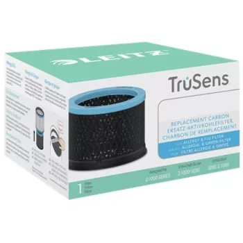 Leitz Replacement Carbon filter for TruSens Z-1000 Small Allergy and Flu Filter, 1 Pack