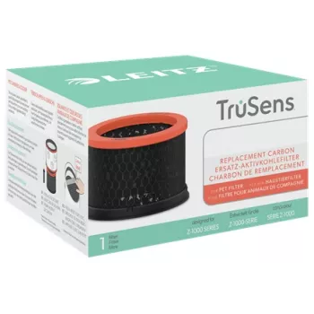 Leitz Replacement Carbon Filter for TruSens Z-1000 Small Pet Filter, 1 Pack