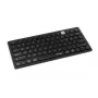 Kensington Dual Wireless Compact Keyboard - PN, Mini, Wireless, Bluetooth, QWERTY, Black