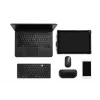 Kensington Dual Wireless Compact Keyboard - PN, Mini, Wireless, Bluetooth, QWERTY, Black
