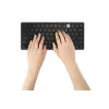Kensington Dual Wireless Compact Keyboard - PN, Mini, Wireless, Bluetooth, QWERTY, Black