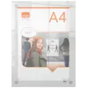 Nobo Premium Plus A4 Clear Acrylic Wall Mounted Poster Frame