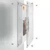 Nobo Premium Plus A4 Clear Acrylic Wall Mounted Poster Frame