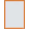 Nobo Self-adhesive Magnetic Poster Frame A3, Orange, A3, Orange, Portrait/Landscape, 235 mm, 10 mm, 450 mm