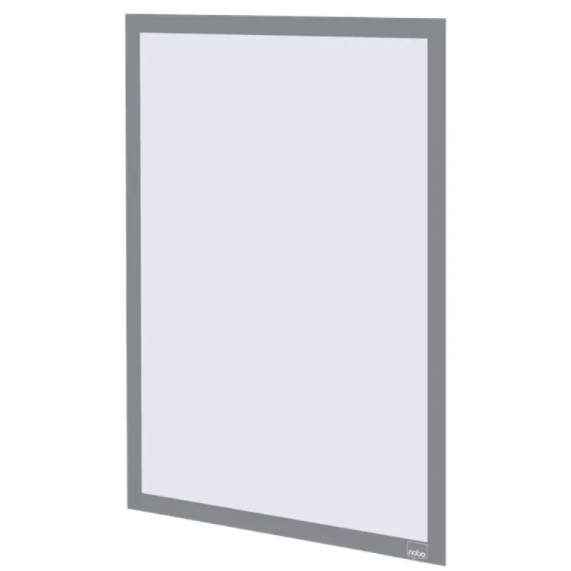 Nobo Self-adhesive Magnetic Poster Frame A3, Silver, A3, Grey, Portrait/Landscape, 235 mm, 10 mm, 450 mm