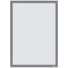 Nobo Self-adhesive Magnetic Poster Frame A3, Silver, A3, Grey, Portrait/Landscape, 235 mm, 10 mm, 450 mm