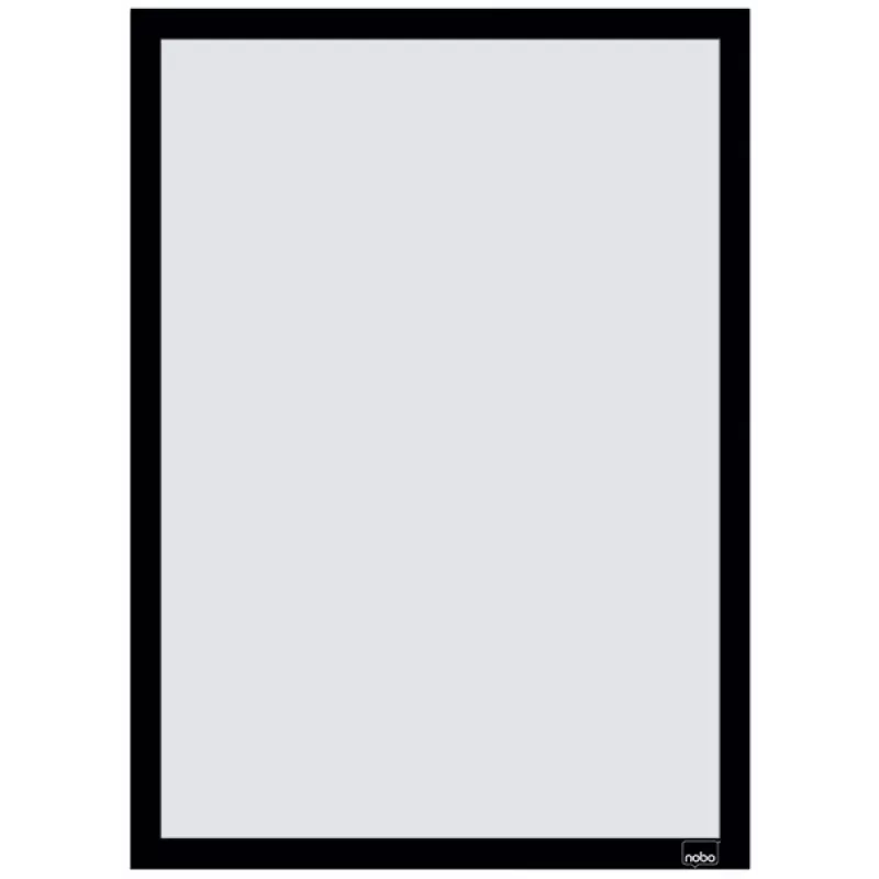 Nobo Self-adhesive Magnetic Poster Frame A3, Black, A3, Black, Portrait/Landscape, 235 mm, 10 mm, 450 mm