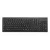 Kensington K75561BE, Full-size (100%), Wireless, RF Wireless, Membrane, AZERTY, Black