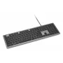 Kensington KB515 EQ USB-C/USB-A Wired Keyboard, Full-size (100%), Wired, USB, Scissor key switch, QWERTY, Grey