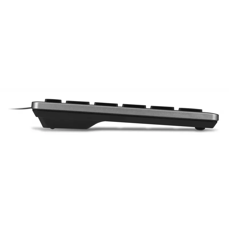 Kensington KB515 EQ USB-C/USB-A Wired Keyboard, Full-size (100%), Wired, USB, Scissor key switch, QWERTY, Grey