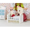 Sylvanian Families Chocolate Rabbit Baby Set (Baby Bed), 3 yr(s), Multicolour, Polystyrene, Plastic