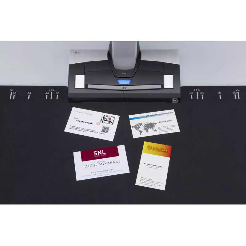Fujitsu ScanSnap SV600 Overhead scanner 285 x 218 DPI A3 Black, White